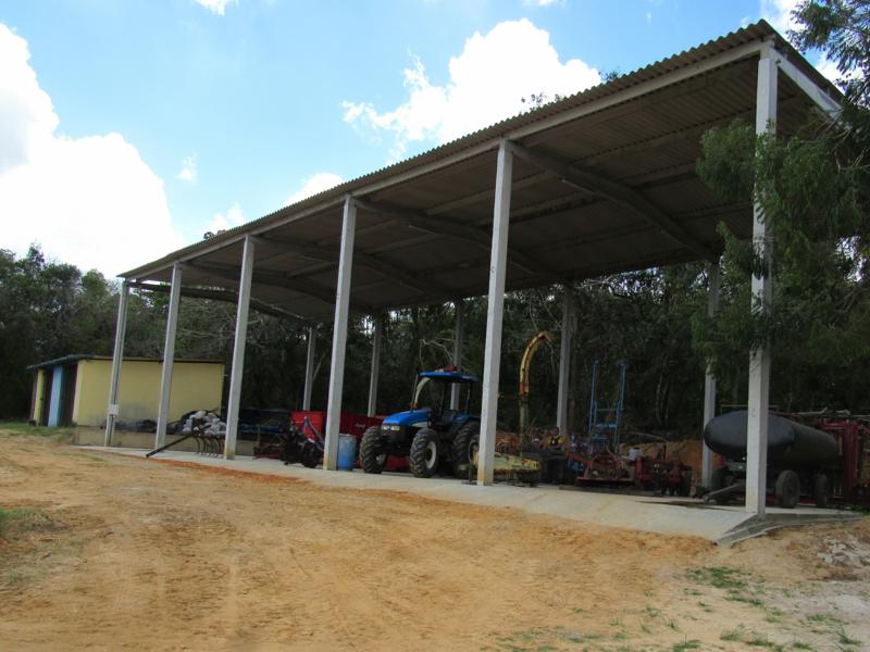 Galpão de máquinas
